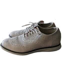 Cole Haan Original Grand Stitchlite Wingtip Mens OxfordShoes Size 11.5 M Gray